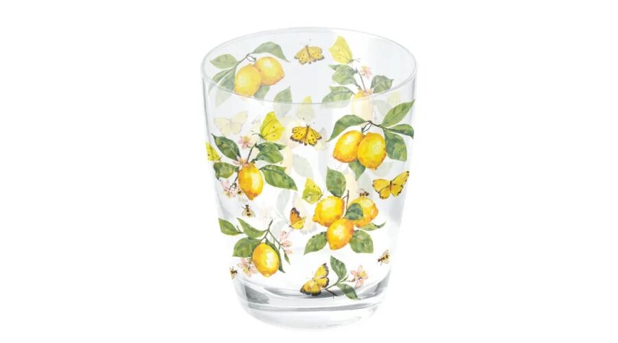 AMB.14320365 Fresh lemons white üvegpohár 0