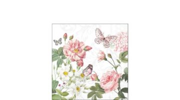 AMB.12520375 Amelia white papírszalvéta 25x25cm