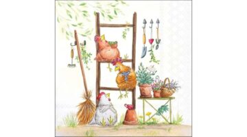 AMB.13320530 Break time papírszalvéta 33x33cm