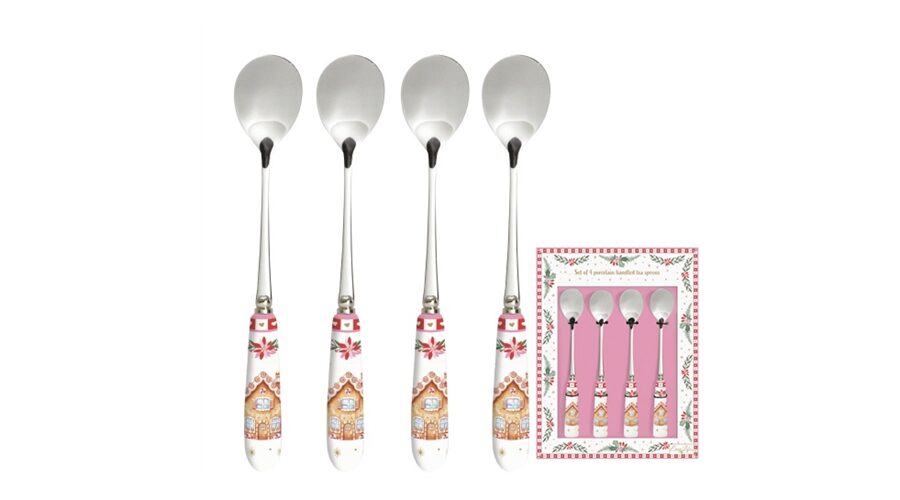 R2S.965SWEC Rozsdamentes teáskanál szett 4 db-os