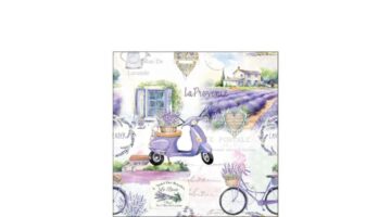 AMB.12520400 La Provence papírszalvéta 25x25cm