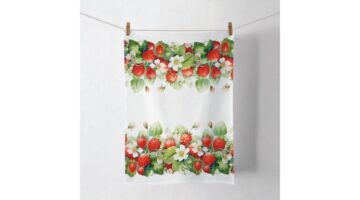 AMB.17820370 Juicy stawberries konyharuha 50x70cm