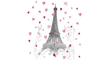 PPD.C133003265 Paris Love papírszalvéta 33x33cm