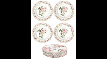 R2S.924CHRO Porcelán desszerttányérszett 4db-os