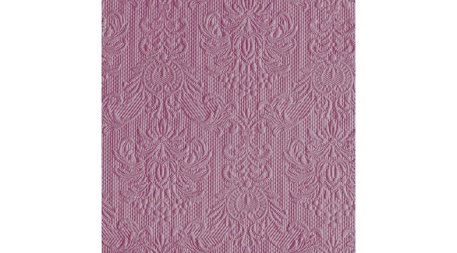 AMB.13307034 Elegance Pale Rose dombornyomott papírszalvéta 33x33cm