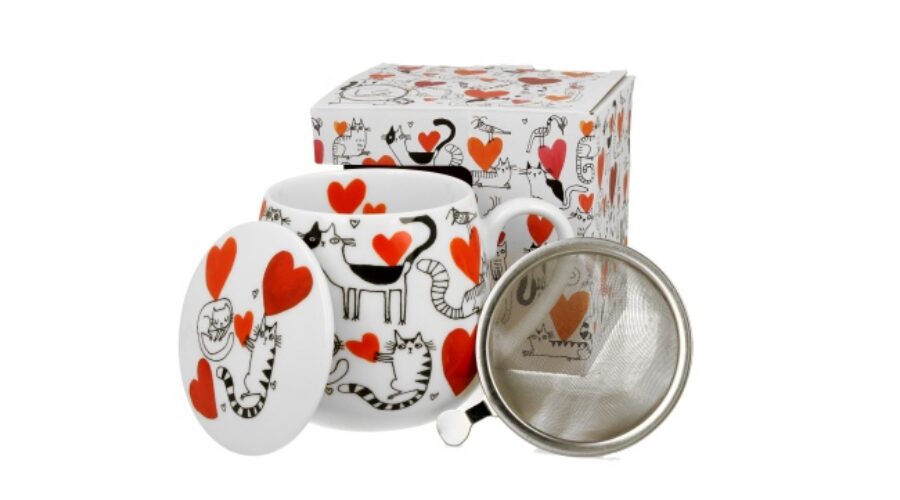 D.G.34639 Porcelánbögre tetővel