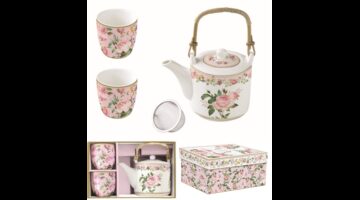 R2S.1467CHRO Porcelán teáskanna 600ml