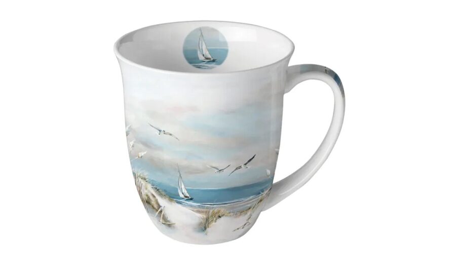 AMB.18419330 Sailing at sea porcelánbögre 0