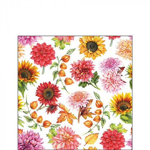 Papírszalvéta Autumn blooming 25x25cm