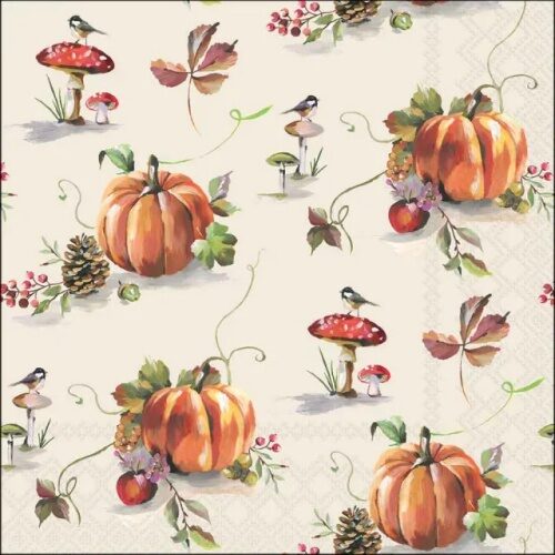 Papírszalvéta Autumn splendour 33x33cm, 20db-os