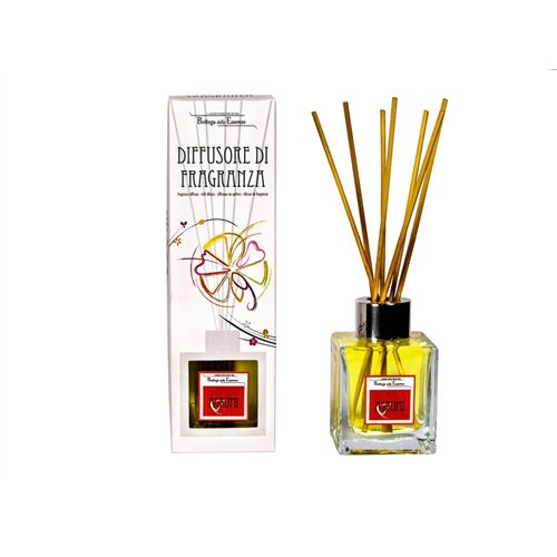 Diffúzor-Calabriai illóolaj rattanpálcával, 100ml, Agrumi (Citrus)