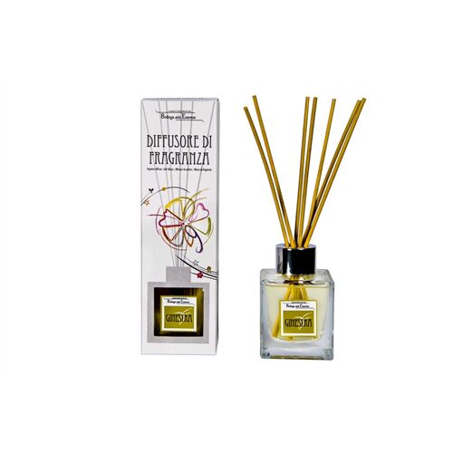 Diffúzor-Calabriai illóolaj rattanpálcával, 100ml, Ginestra (Seprűzanót)