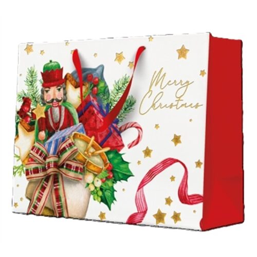 Fairy Nutcracker papír ajándéktáska horizontal 33,5x26,5x13cm