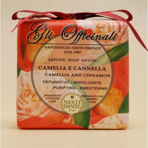 Gli Officinali, kamélia és fahéj szappan 200g