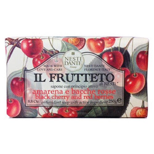 Il Frutteto fekete cseresznye és piros bogyós szappan 250 g