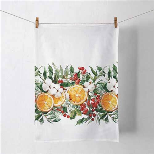 Konyharuha Winter Oranges 50x70cm, 100% pamut