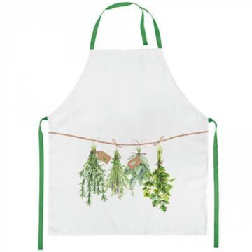 Kötény Fresh Herbs 70x85cm, 100% pamut