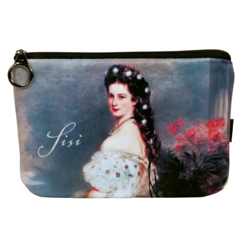Kozmetikai táska 19x2,5x13cm, polyester, Sisi
