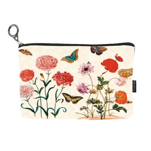 Kozmetikai táska 19x2,5x13cm, polyester,Maria Sibylla Merian