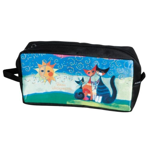 Kozmetikai táska 25x12x8cm, polyester,Rosina Wachtmeister:Momenti di Felicita