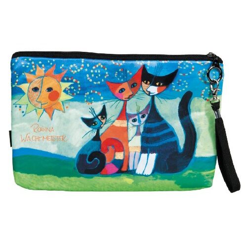 Kozmetikai táska 25x3x17cm, polyester,Rosina Wachtmeister:Moment di Felicitá