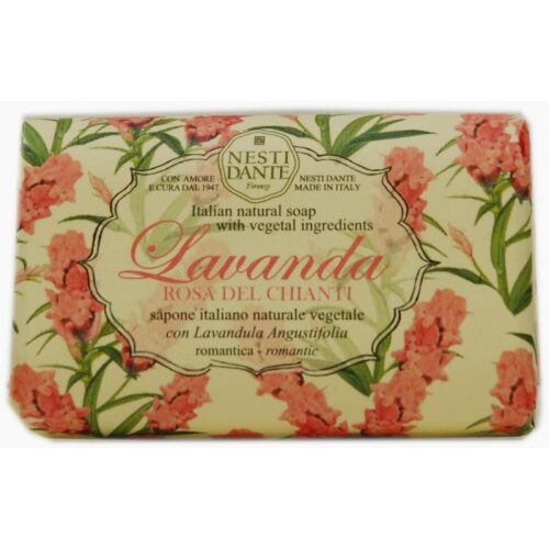 Levendula,Rosa del Chianti szappan 150g