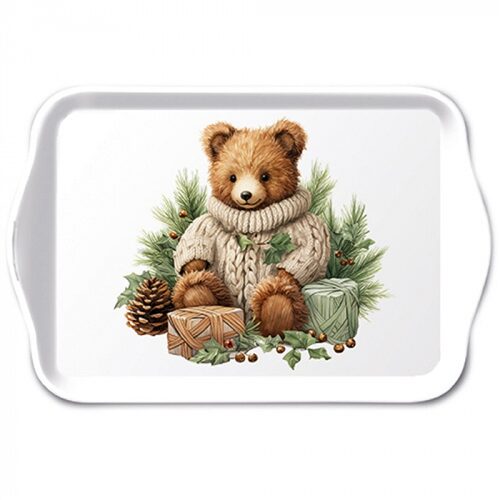 Műanyag kistálca Cuddle bear, 13x21cm