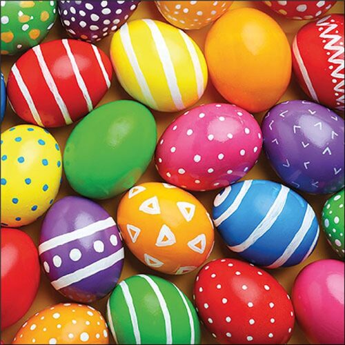 Painted Easter eggs papírszalvéta 33x33cm,20db-os