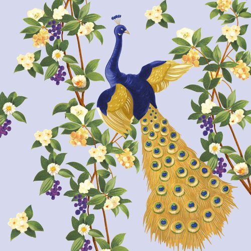 Papírszalvéta 33x33cm, 20db-os, Sommerappartement Pfau