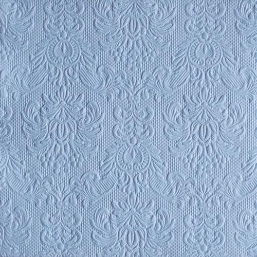 Papírszalvéta Elegance Farmerkék dombornyomott 33x33cm, 15db-os
