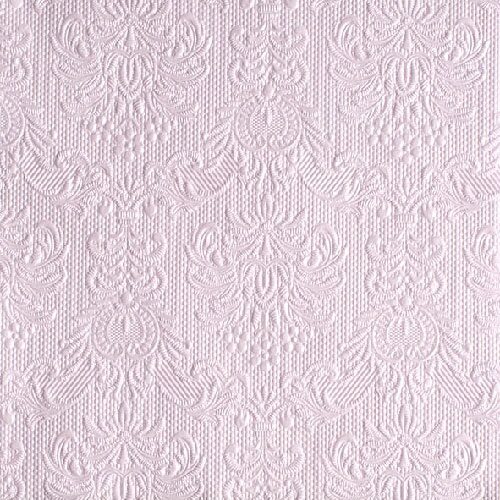 Papírszalvéta Elegance gyöngyház lila dombornyomott 33x33cm, 15db-os