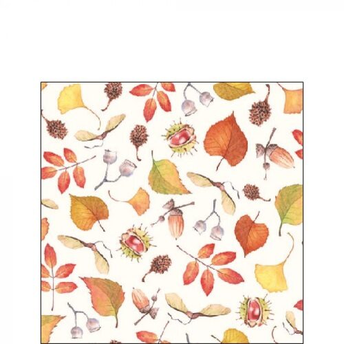 Papírszalvéta Őszi Részletek 25x25cm, 20db-os