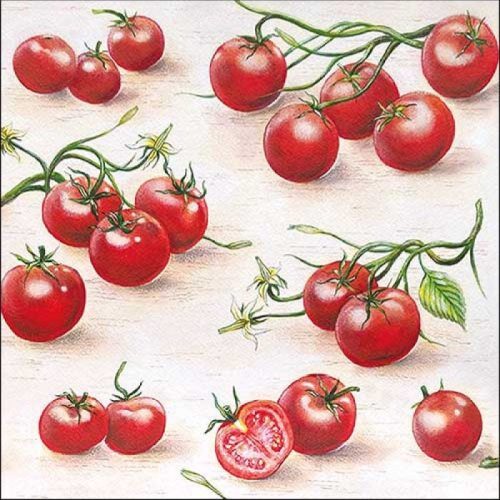 Papírszalvéta Paradicsomok 33x33cm, 20db-os