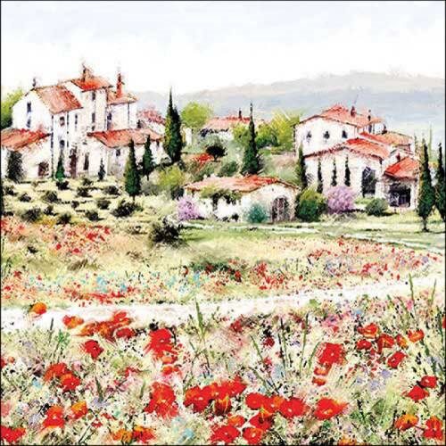 Papírszalvéta Toszkána 33x33cm, 20db-os