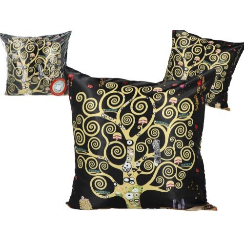 Párna 45x45cm,polyester, Klimt:Életfa