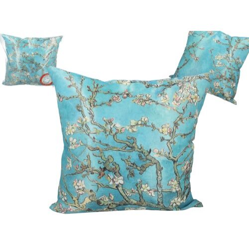 Párna 45x45cm,polyester, Van Gogh: Mandulavirágzás