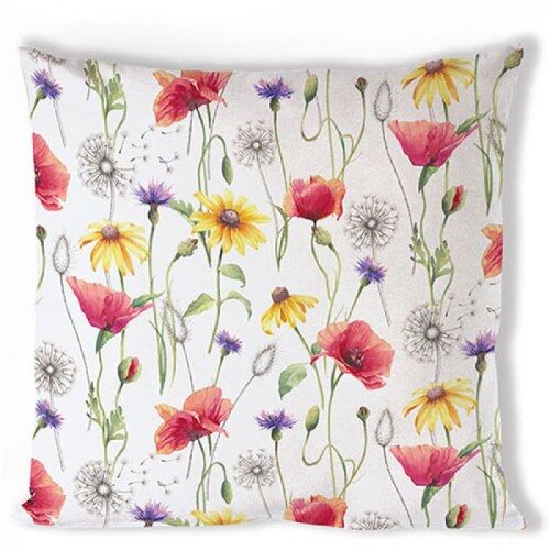 Párnahuzat Poppy Meadow 40x40cm, 100% pamut