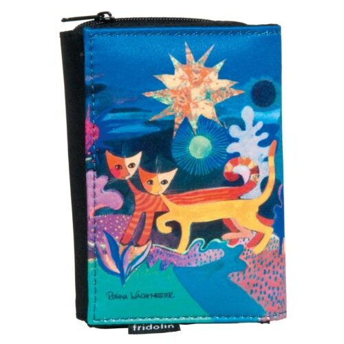 Pénztárca 9x3x12,5cm, polyester, Rosina Wachtmeister:Wonderland