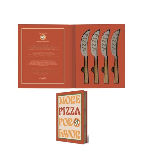 Pizzakés készlet 4 db-os, Gift Novels