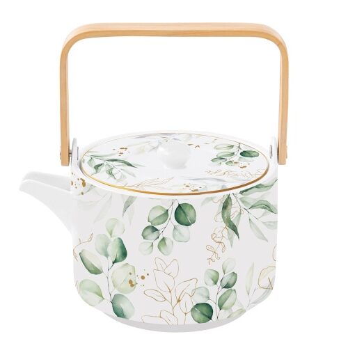 Porcelán teáskanna 800ml, Botanique