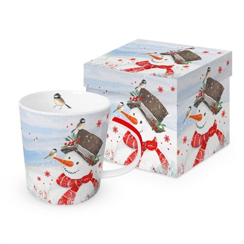 Porcelánbögre 0,4l, dobozban, Olaf the Snowman
