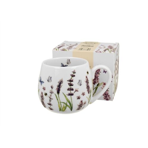 Porcelánbögre 400ml, dobozban, Classic Lavender
