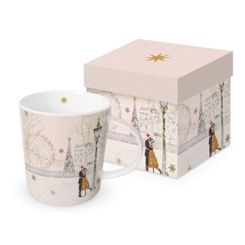 Porcelánbögre Christmas Love, 0,4l dobozban