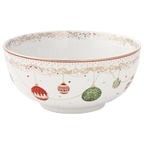 Porcelántál 23cm, Christmas Eve