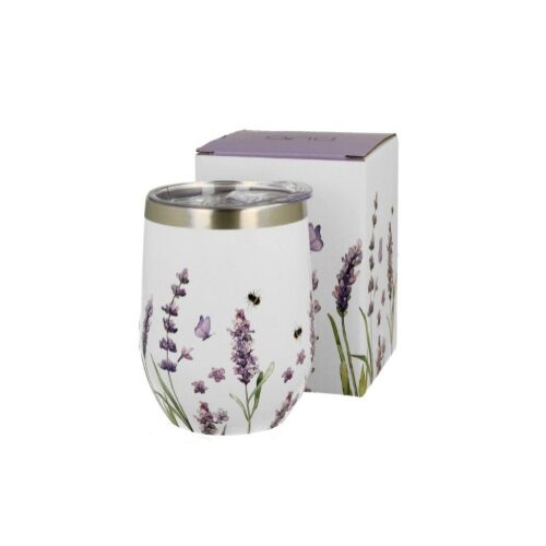 Rozsdamentes acél hőtartó pohár Classic Lavender, 330ml