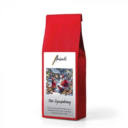 Talking to Santa gyümölcstea (alma,hibiszkusz,csipkebogyó,citrusfélék,aroma,mandula darabok)
