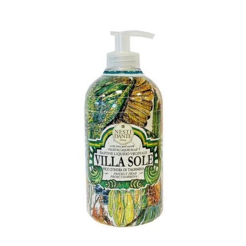 Villa Sole,Fico d'India di Taormina (kaktuszfüge) folyékony szappan 500ml