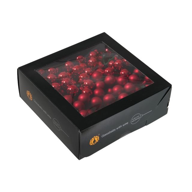 Gömb betûzõs 2 cm red combi S/144