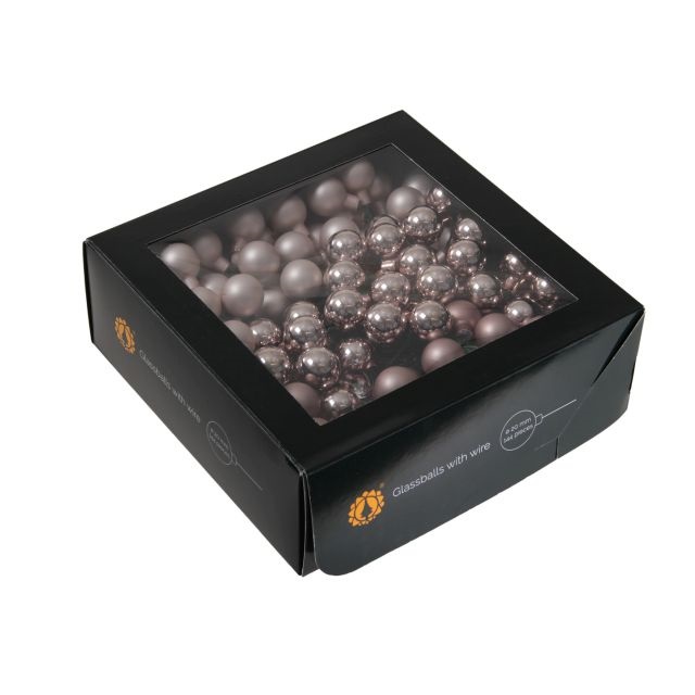 Gömb betûzõs 2 cm smokey rose S/144
