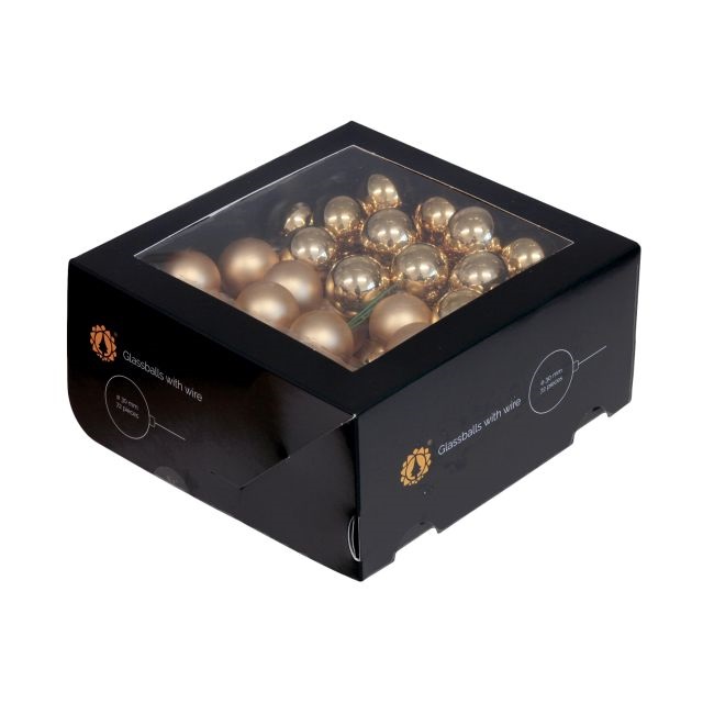 Gömb betûzõs 3 cm bright gold combi S/72